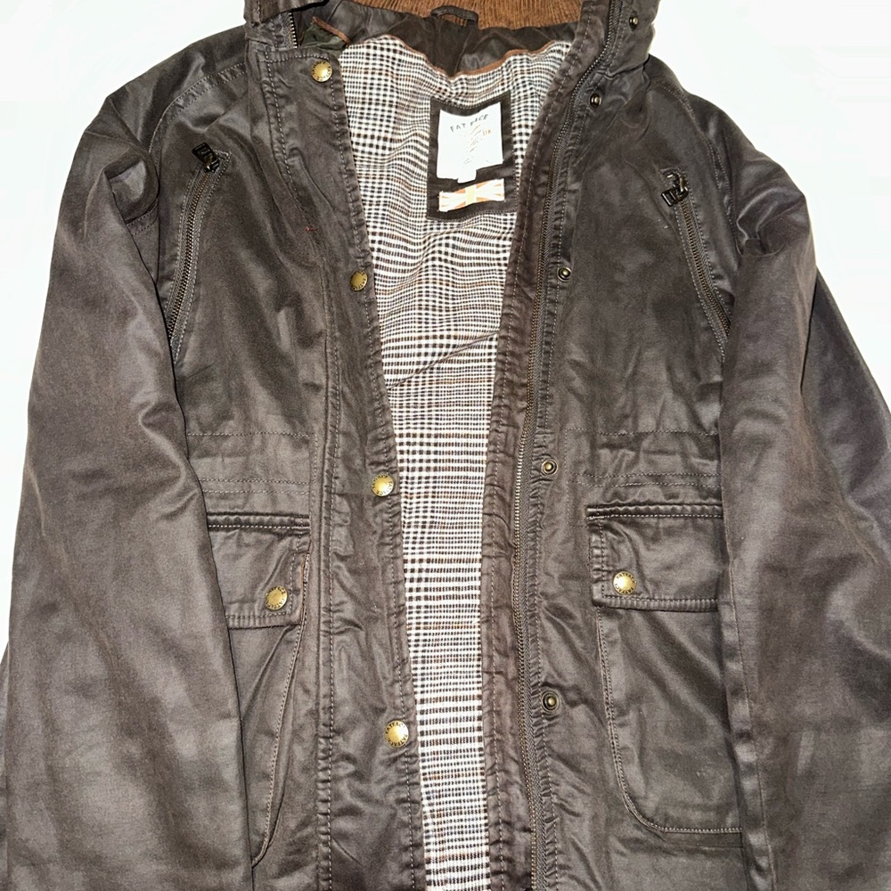 Women’s Fat Face Waxed Utility Jacket - Picture 2 of 11